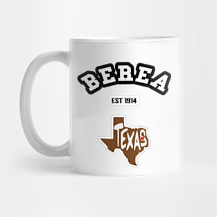 🤠 Berea Texas Strong, Lone Star State Map, Est 1914, City Pride Mug